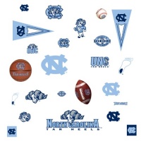 RoomMates RMK1067SCS University of North Carolina Peel & Stick Wall Decals RoomMates RMK1067SCS University of North Carolina Peel & Stick Wall Decals