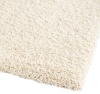 Safavieh Shag Collection SG151-1212 Ivory Shag Square Area Rug, 6-Feet 7-Inch Square