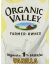 Organic Valley 1% Vanilla Lowfat Milk, 8-Ounce Aseptic Carton (Pack of 12)