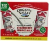 Organic Valley Strawberry Lowfat Milk, 8-Ounce Aseptic Carton (Pack of 12)