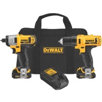 DEWALT DCK211S2 12-Volt Max Drill/Driver / Impact Driver Combo Kit DEWALT DCK211S2 12-Volt Max Drill/Driver / Impact Driver Combo Kit