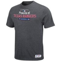 MLB Texas Rangers Property of Short Sleeve Basic Crew Neck Tee Men's MLB Texas Rangers Property of Short Sleeve Basic Crew Neck Tee Men's