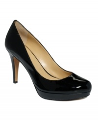 From season to season and look to look. The Pearly platform pumps from Circa by Joan & David are endlessly versatile with their round toe and high-shine finish. From season to season and look to look. The Pearly platform pumps from Circa by Joan & David are endlessly versatile with their round toe and high-shine finish.