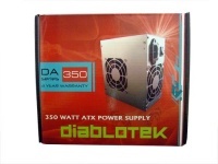 Diablotek DA Series 350-Watt ATX Power Supply PSDA350 Diablotek DA Series 350-Watt ATX Power Supply PSDA350