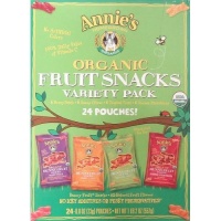 Annie's Homegrown Organic Vegan Fruit Snacks Variety Pack 24 Pouches Annie's Homegrown Organic Vegan Fruit Snacks Variety Pack 24 Pouches