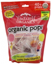 YumEarth Organic Lollipops, 8.5 Ounce Bag YumEarth Organic Lollipops, 8.5 Ounce Bag