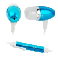 GTMax Blue 3.5mm Metal Stereo Headset Handsfree Soft Gel Earbud with Microphone for Dell XPS 10 Tablet, Streak 7, Streak 5 GTMax Blue 3.5mm Metal Stereo Headset Handsfree Soft Gel Earbud with Microphone for Dell XPS 10 Tablet, Streak 7, Streak 5