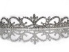 Bridal Wedding Tiara Crown With Crystal Arches 26116