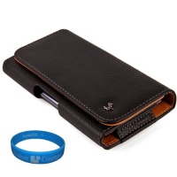Black Textured Leather Protective Holster Carrying Case (Horizontal) for LG Optimus L9 / LG Optimus G / LG Optimus 4X HD Smartphones + SumacLife TM Wisdom Courage Wristband Black Textured Leather Protective Holster Carrying Case (Horizontal) for LG Optimus L9 / LG Optimus G / LG Optimus 4X HD Smartphones + SumacLife TM Wisdom Courage Wristband