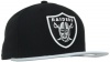 NFL Oakland Raiders Black and Team Color 59Fifty Fitted Cap