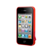 SwitchEasy SW-LAN4S-R Lanyard Slim Case for iPhone 4 & 4S - 1 Pack - Case - Retail Packaging - Red SwitchEasy SW-LAN4S-R Lanyard Slim Case for iPhone 4 & 4S - 1 Pack - Case - Retail Packaging - Red