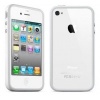 White Premium Bumper Case for Apple iPhone 4S / 4 - (AT&T, Verizon, Sprint)