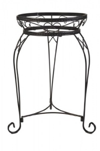 CobraCo CI1121B-BZ 21-Inch Scroll Braided Plant Stand, Bronze Finish CobraCo CI1121B-BZ 21-Inch Scroll Braided Plant Stand, Bronze Finish