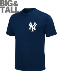 New York Yankees Big & Tall Official Wordmark T-Shirt New York Yankees Big & Tall Official Wordmark T-Shirt