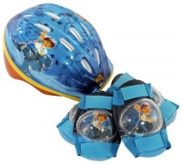 Diego Micro Bicycle Helmet and Protective Pad Value Pack (Child, Colors and Graphics May Vary) Diego Micro Bicycle Helmet and Protective Pad Value Pack (Child, Colors and Graphics May Vary)