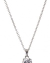 Myia Passiello Essentials SWAROVSKI ZIRCONIA Round Pendant Necklace, 18