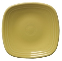 Fiesta 7-3/8-Inch Square Salad Plate, Sunflower Fiesta 7-3/8-Inch Square Salad Plate, Sunflower