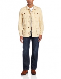 Faconnable Tailored Denim Men's Field Jacket Faconnable Tailored Denim Men's Field Jacket
