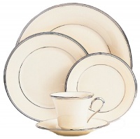 Lenox Solitaire Platinum Banded Ivory China Cup Lenox Solitaire Platinum Banded Ivory China Cup