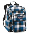 JanSport Classics Series Big Student Backpack (Blue Streak Block Check)