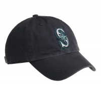 Seattle Mariners Clean Up Adjustable Cap (Navy, One-Size) Seattle Mariners Clean Up Adjustable Cap (Navy, One-Size)
