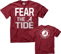 Alabama Crimson Tide Cardinal Fear T-Shirt Alabama Crimson Tide Cardinal Fear T-Shirt