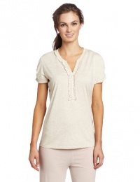 Tommy Hilfiger Women's Ruffle Neck Sleep Tee Tommy Hilfiger Women's Ruffle Neck Sleep Tee