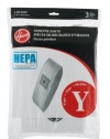 Hoover AH10040 Pleated HEPA Y Bag, 2 Pack