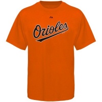 Baltimore Orioles Orange Wordmark T-Shirt (w/white trim) Baltimore Orioles Orange Wordmark T-Shirt (w/white trim)