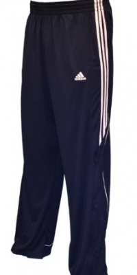 Adidas Men's Pro Model 3 Track Running Pants-Navy/White Adidas Men's Pro Model 3 Track Running Pants-Navy/White