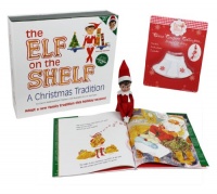 The Elf on the Shelf - Girl Elf Edition with North Pole Blue Eyed Girl Elf , Bonus Snowflake Skirt, and Girl-character Themed Storybook The Elf on the Shelf - Girl Elf Edition with North Pole Blue Eyed Girl Elf , Bonus Snowflake Skirt, and Girl-character Themed Storybook