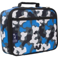 Wildkin Camo Lunch Box, Blue Wildkin Camo Lunch Box, Blue
