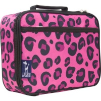 Wildkin Leopard Lunch Box, Pink Wildkin Leopard Lunch Box, Pink