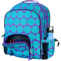Wildkin Big Dots Macropak Backpack, Aqua Wildkin Big Dots Macropak Backpack, Aqua