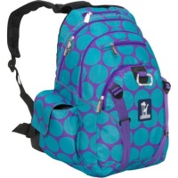Wildkin Big Dots Serious Backpack, Aqua Wildkin Big Dots Serious Backpack, Aqua