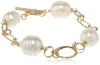 Majorica White Baroque Pearl New Classics Bracelet, 7