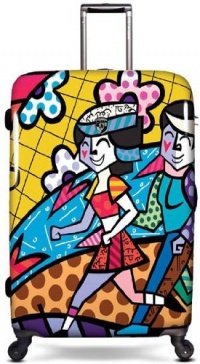 Heys USA Luggage Britto Spring Love 30 Inch Hardside Spinner, Spring Love, 30 Inch Heys USA Luggage Britto Spring Love 30 Inch Hardside Spinner, Spring Love, 30 Inch