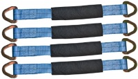 4 24 Axle Straps Auto Car Hauler Tie Downs Tow Wrecker 4 24 Axle Straps Auto Car Hauler Tie Downs Tow Wrecker