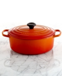 The functional oval shape of this versatile pot is the perfect home for smaller game, like cornish hen, chicken and more-a culinary adventure awaits you! Classic French styling and a dynamic enameled cast iron construction moves this piece from oven to table with incredible ease. Lifetime warranty. The functional oval shape of this versatile pot is the perfect home for smaller game, like cornish hen, chicken and more-a culinary adventure awaits you! Classic French styling and a dynamic enameled cast iron construction moves this piece from oven to table with incredible ease. Lifetime warranty.
