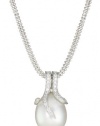 TARA Pearls Oscar Collection White South Sea 11x13mm Pearl Pendant Necklace