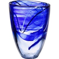 Kosta Boda Contrast Vase, Blue Kosta Boda Contrast Vase, Blue