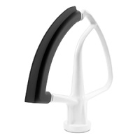 Get every last drop with KitchenAid's Flex Edge Beater which offers great scraping performance and can even be used to wipe the bowl clean. Get every last drop with KitchenAid's Flex Edge Beater which offers great scraping performance and can even be used to wipe the bowl clean.