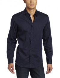 Calvin Klein Sportswear Men's Long Sleeve Track Stripe Shirt Calvin Klein Sportswear Men's Long Sleeve Track Stripe Shirt