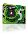Bridgestone Golf 2013 e5 Golf Balls (Pack of 12), White