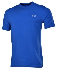 Under Armour Men's UA Charged Cotton Short Sleeve T-Shirt-Blue Under Armour Men's UA Charged Cotton Short Sleeve T-Shirt-Blue
