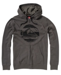 Zip into the weekend. This hoodie from Quiksilver is the signal that it's time to kick back and relax. Zip into the weekend. This hoodie from Quiksilver is the signal that it's time to kick back and relax.