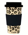 C.R. Gibson Lolita Porcelain To Go Cup, Leopard