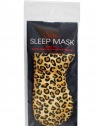 Swissco Satin Sleep Mask Leopard Print