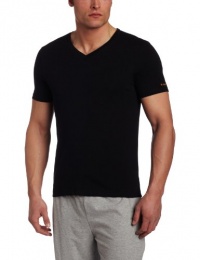 HUGO BOSS Men's Innovation 1 Short Sleeve V-Neck Tee, Black, Medium HUGO BOSS Men's Innovation 1 Short Sleeve V-Neck Tee, Black, Medium
