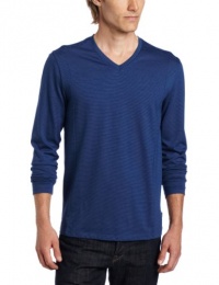 Calvin Klein Sportswear Men's Long Sleeve V-Neck Stripe Jersey Calvin Klein Sportswear Men's Long Sleeve V-Neck Stripe Jersey